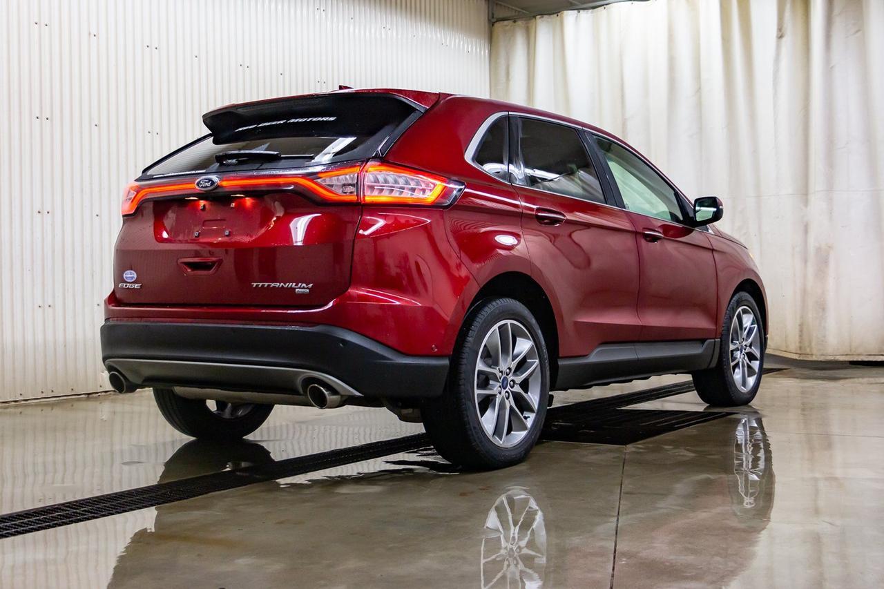 2016 Ford Edge AWD Titanium Leather Roof Nav Red Deer AB