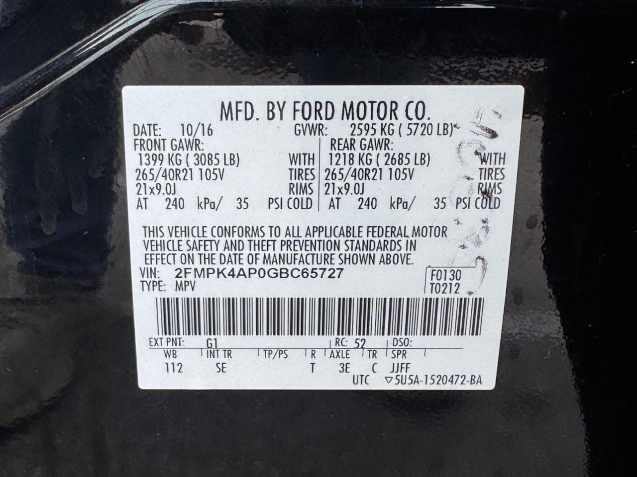 2016 Ford Edge Sport Austin TX