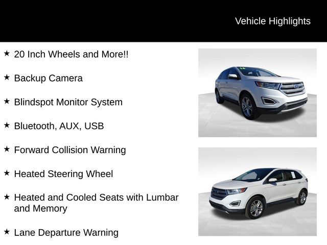 2016 Ford Edge Titanium Raleigh NC