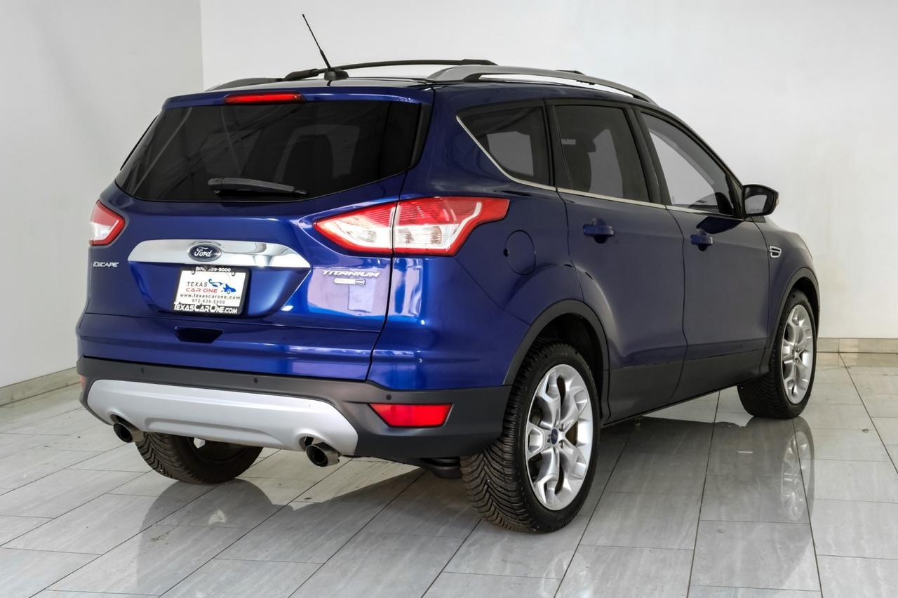 2016 Ford Escape TITANIUM 4WD BLIND SPOT ASSIST NAVIGATION PANORAMA LEATHER HEATE Carrollton TX