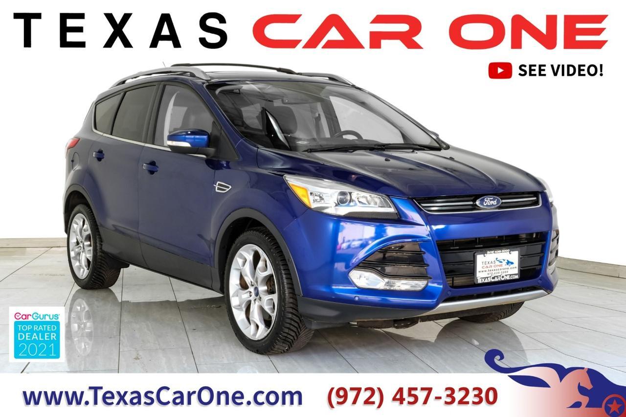 2016 Ford Escape TITANIUM 4WD BLIND SPOT ASSIST NAVIGATION PANORAMA LEATHER HEATE