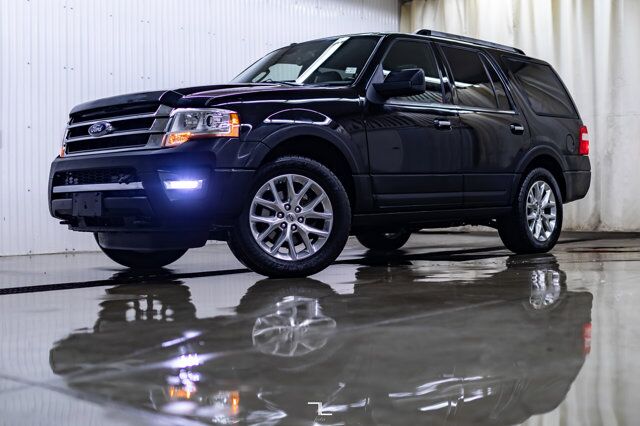 2016 Ford Expedition 4x4 Limited Leather Roof Nav BCam Red Deer AB