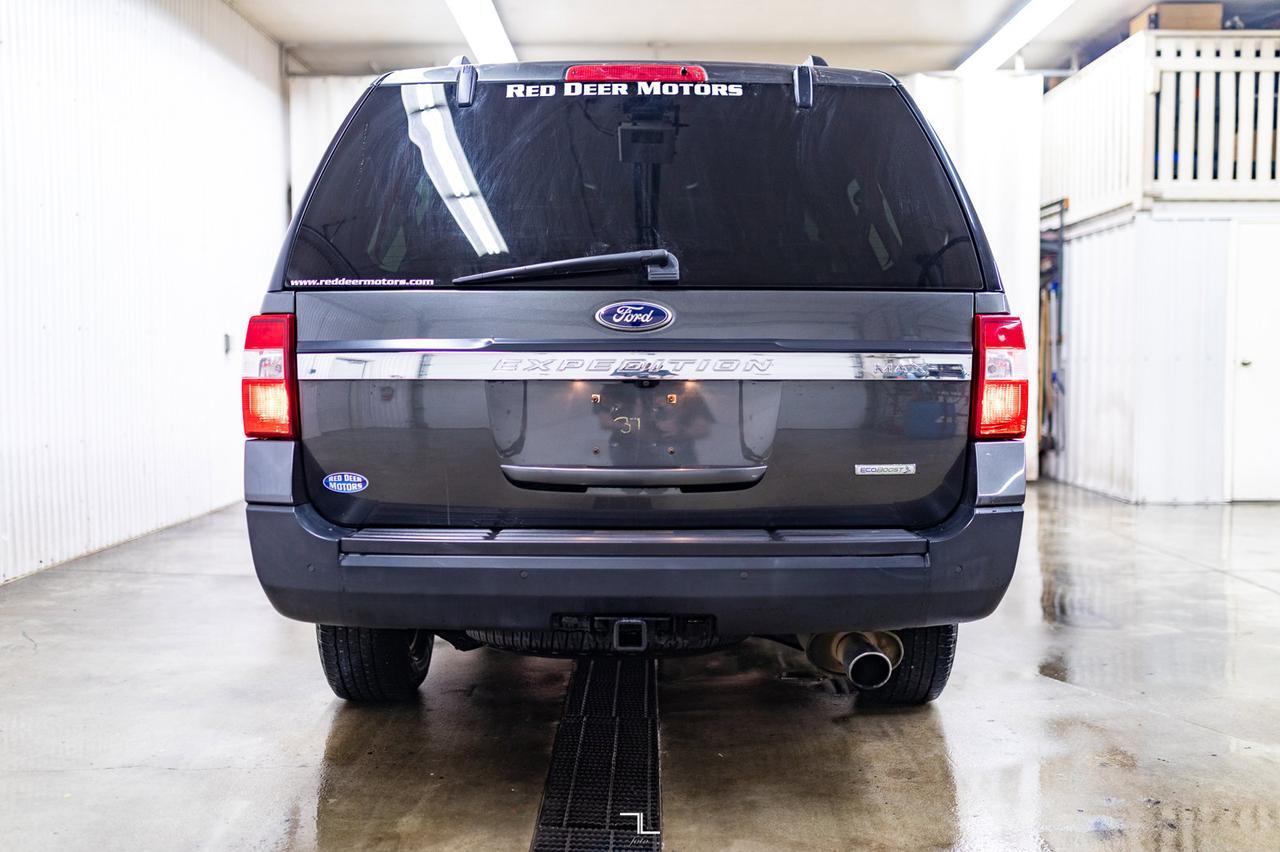 2016 Ford Expedition Max 4x4 XL BCam Third Row Red Deer AB