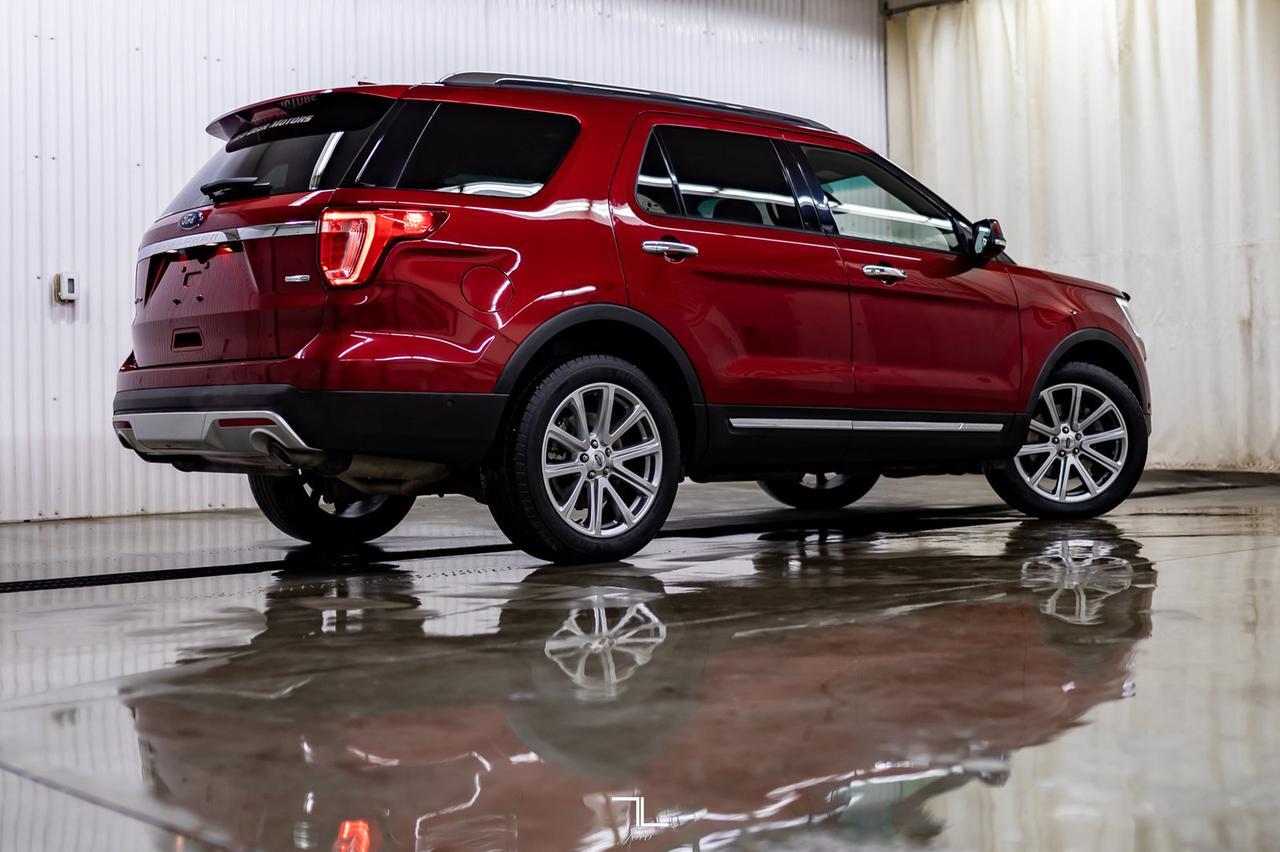 2016 Ford Explorer AWD Limited Leather Roof Nav BCam Red Deer AB