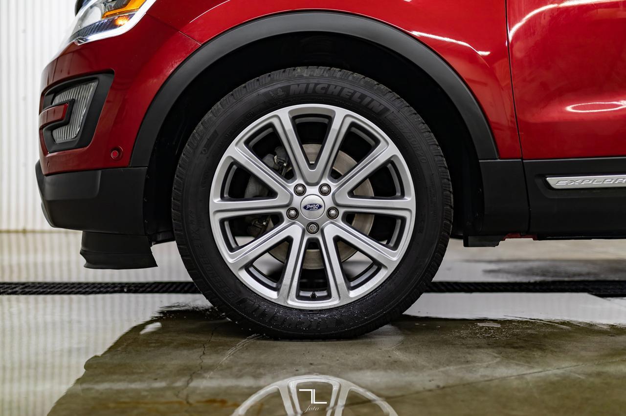 2016 Ford Explorer AWD Limited Leather Roof Nav BCam Red Deer AB