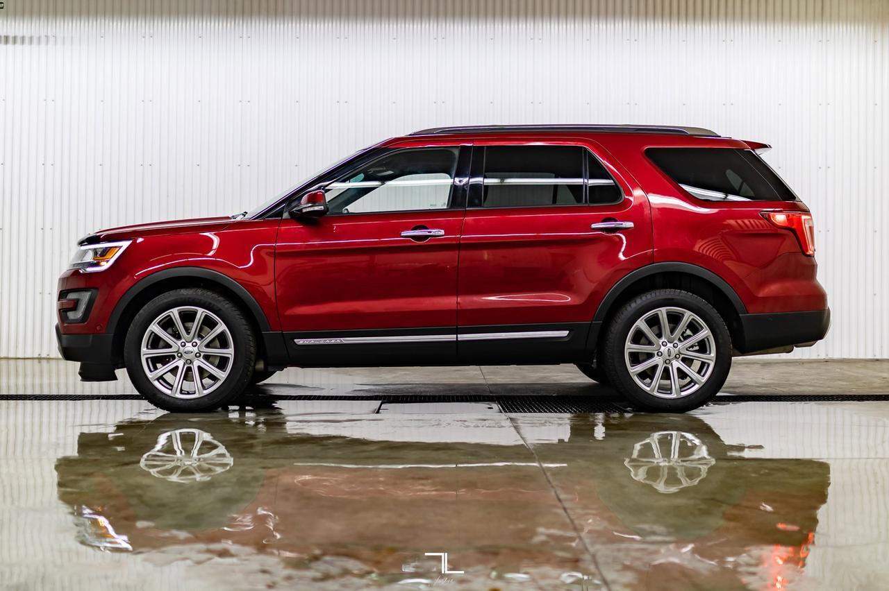 2016 Ford Explorer AWD Limited Leather Roof Nav BCam Red Deer AB