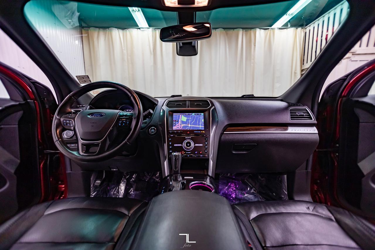 2016 Ford Explorer AWD Limited Leather Roof Nav BCam Red Deer AB