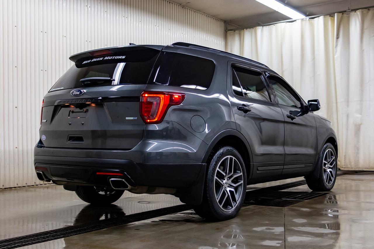 2016 Ford Explorer AWD Sport Leather Nav BCam Red Deer AB