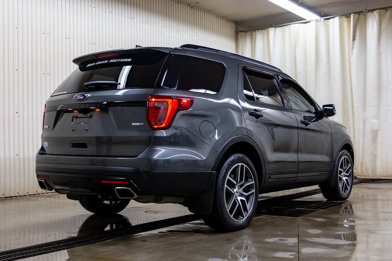 2016 Ford Explorer AWD Sport Leather Nav BCam Red Deer AB