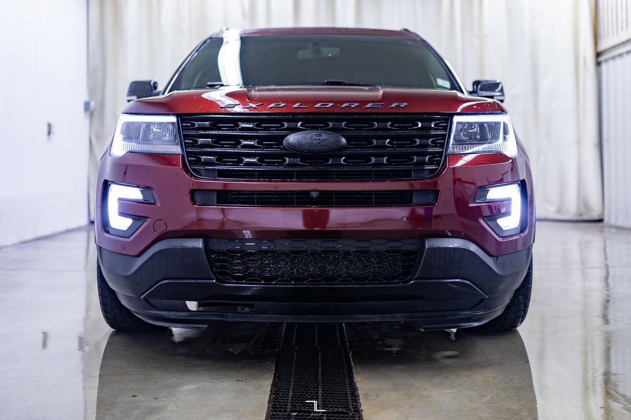 2016 Ford Explorer AWD Sport Leather Roof Nav BCam Red Deer AB