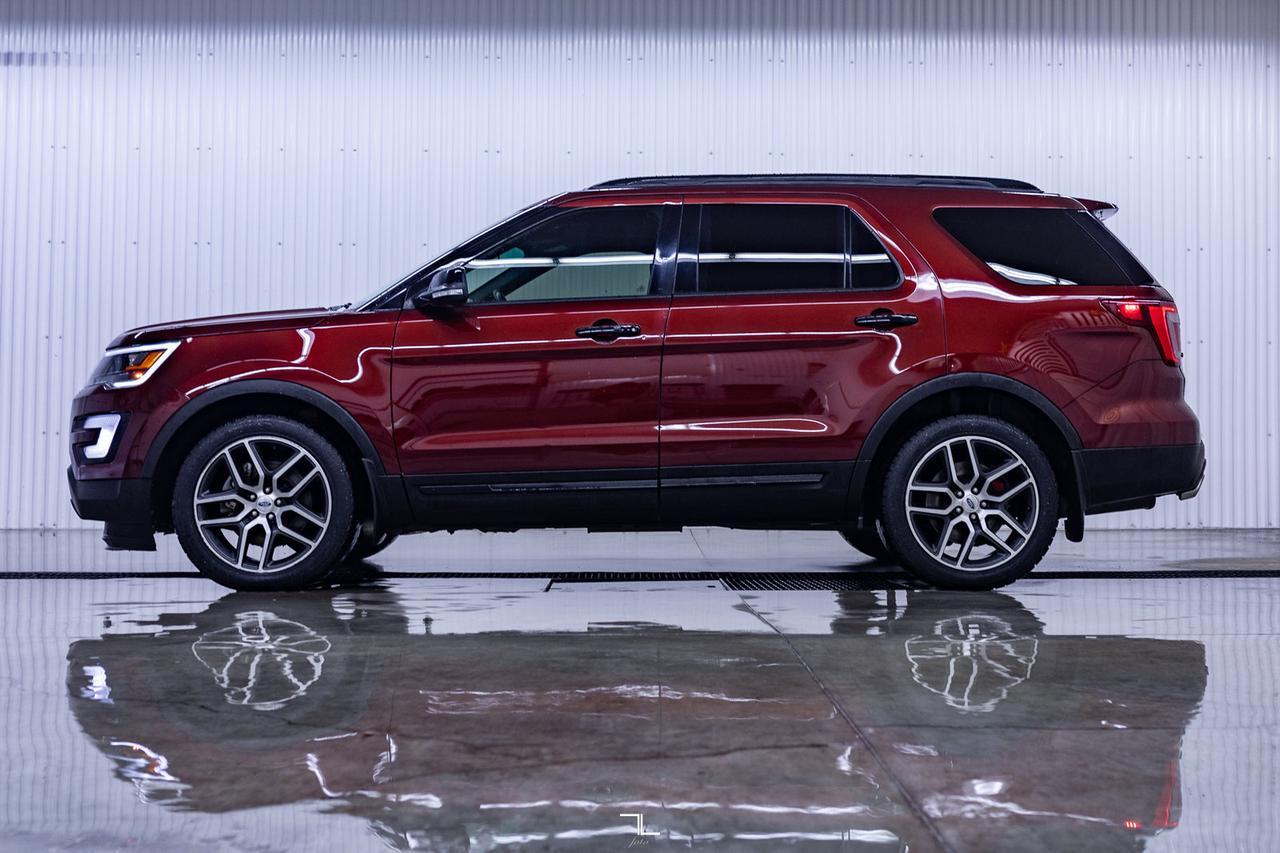 2016 Ford Explorer AWD Sport Leather Roof Nav BCam Red Deer AB
