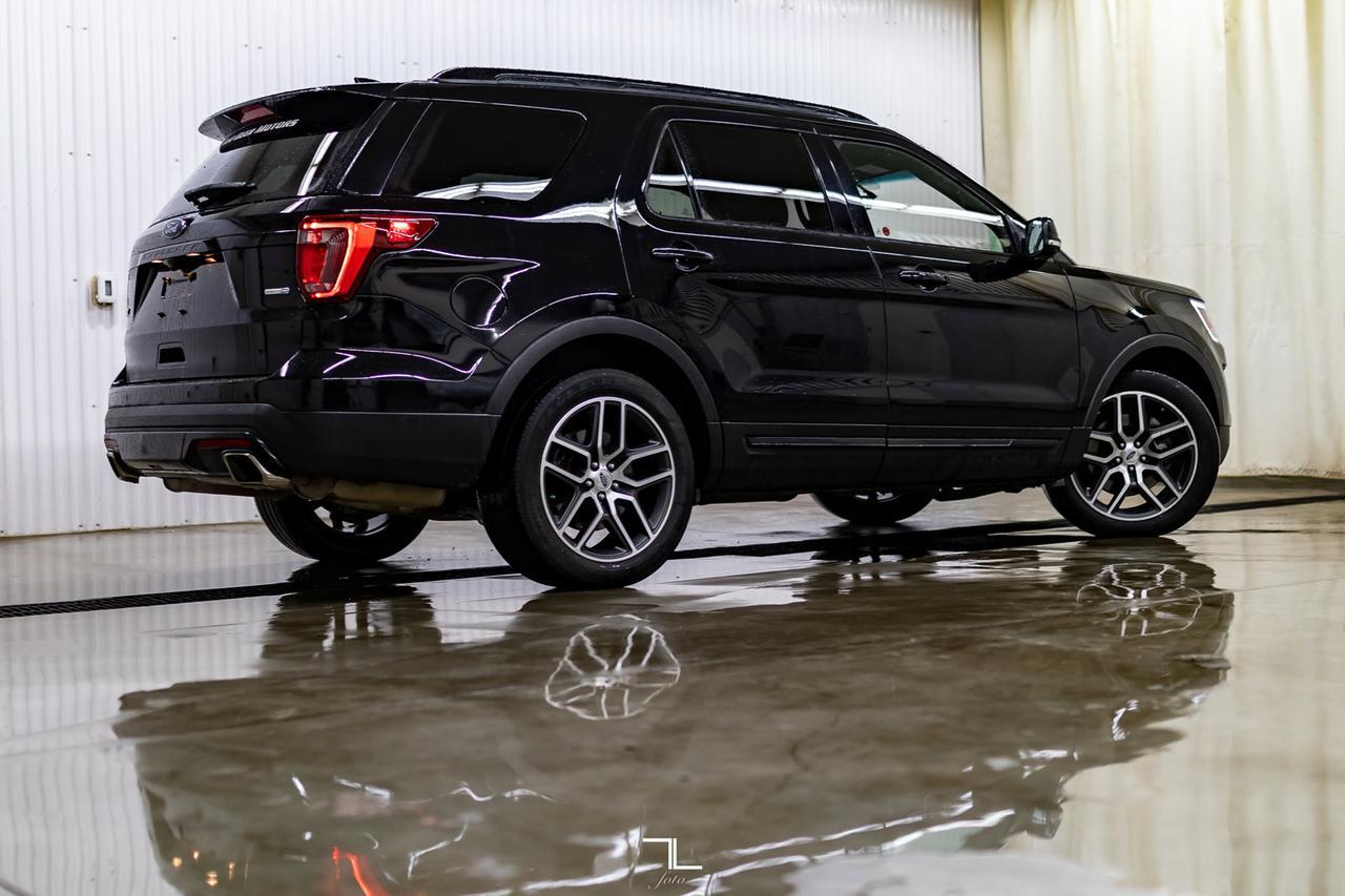 2016 Ford Explorer AWD Sport Leather Roof Nav BCam Red Deer AB