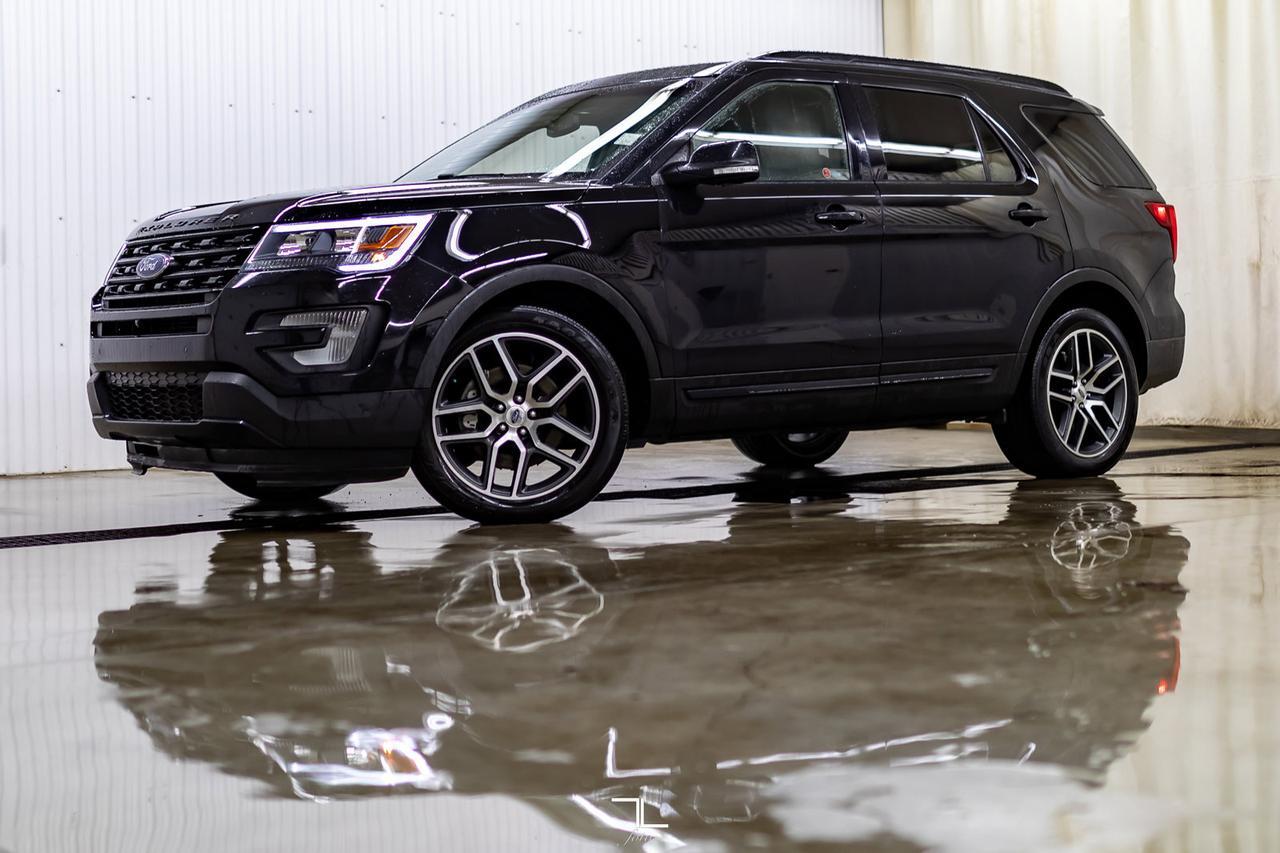 2016 Ford Explorer AWD Sport Leather Roof Nav BCam Red Deer AB