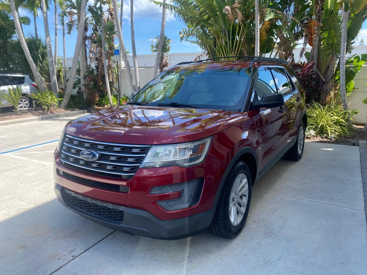 2016 Ford Explorer LOW MILES 65,688 1 OWNER FL 3RD ROW Pompano Beach FL