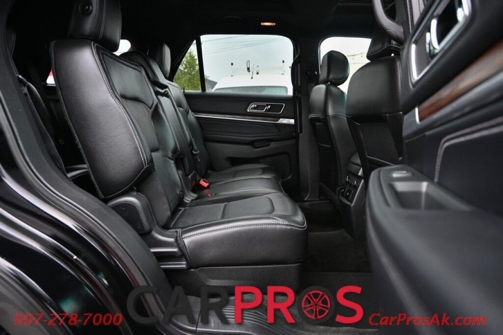 2016 Ford Explorer Limited - 4X4 - Auto Start - Power Leather Heated & Cooled Seats - Heated Steering Wheel - Seats 7 - 2nd Row Heated Seats - Dual Sunroof - Navigation - Back up Camera - Low Miles Anchorage AK