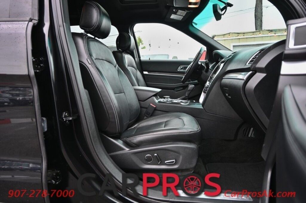 2016 Ford Explorer Limited - 4X4 - Auto Start - Power Leather Heated & Cooled Seats - Heated Steering Wheel - Seats 7 - 2nd Row Heated Seats - Dual Sunroof - Navigation - Back up Camera - Low Miles Anchorage AK