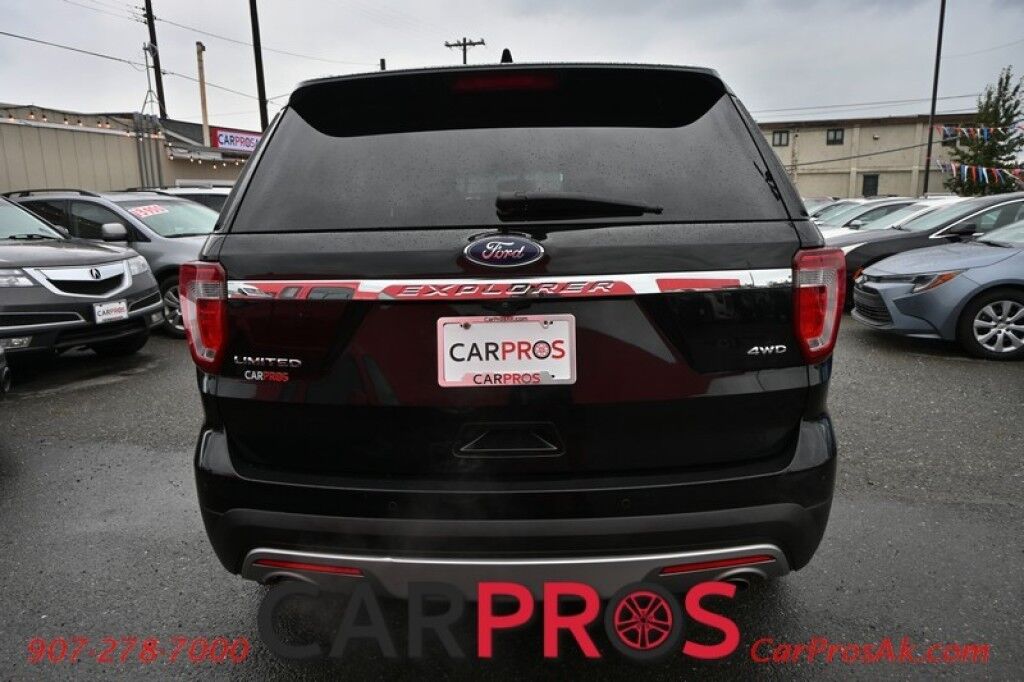 2016 Ford Explorer Limited - 4X4 - Auto Start - Power Leather Heated & Cooled Seats - Heated Steering Wheel - Seats 7 - 2nd Row Heated Seats - Dual Sunroof - Navigation - Back up Camera - Low Miles Anchorage AK