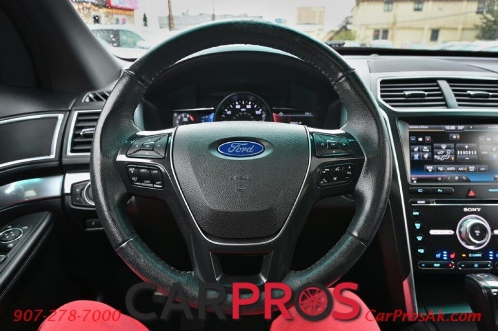2016 Ford Explorer Limited - 4X4 - Auto Start - Power Leather Heated & Cooled Seats - Heated Steering Wheel - Seats 7 - 2nd Row Heated Seats - Dual Sunroof - Navigation - Back up Camera - Low Miles Anchorage AK