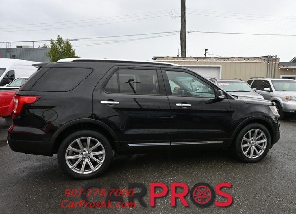 2016 Ford Explorer Limited - 4X4 - Auto Start - Power Leather Heated & Cooled Seats - Heated Steering Wheel - Seats 7 - 2nd Row Heated Seats - Dual Sunroof - Navigation - Back up Camera - Low Miles Anchorage AK