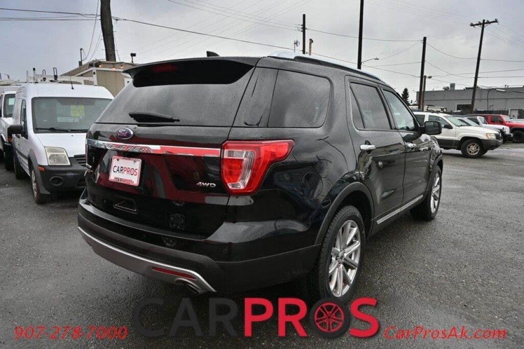2016 Ford Explorer Limited - 4X4 - Auto Start - Power Leather Heated & Cooled Seats - Heated Steering Wheel - Seats 7 - 2nd Row Heated Seats - Dual Sunroof - Navigation - Back up Camera - Low Miles Anchorage AK