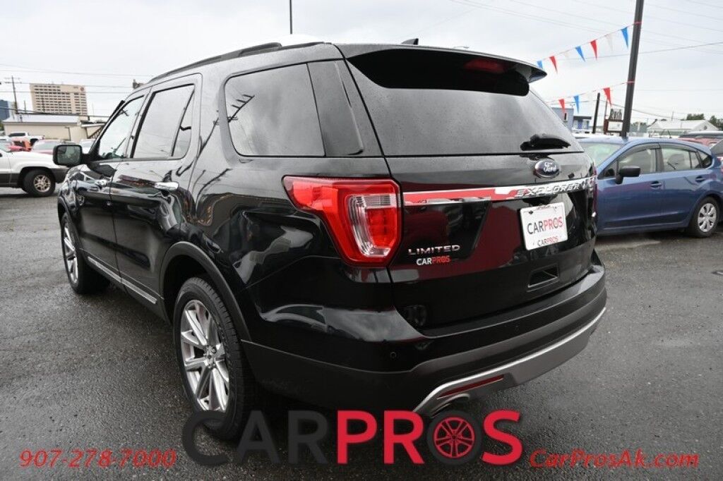 2016 Ford Explorer Limited - 4X4 - Auto Start - Power Leather Heated & Cooled Seats - Heated Steering Wheel - Seats 7 - 2nd Row Heated Seats - Dual Sunroof - Navigation - Back up Camera - Low Miles Anchorage AK