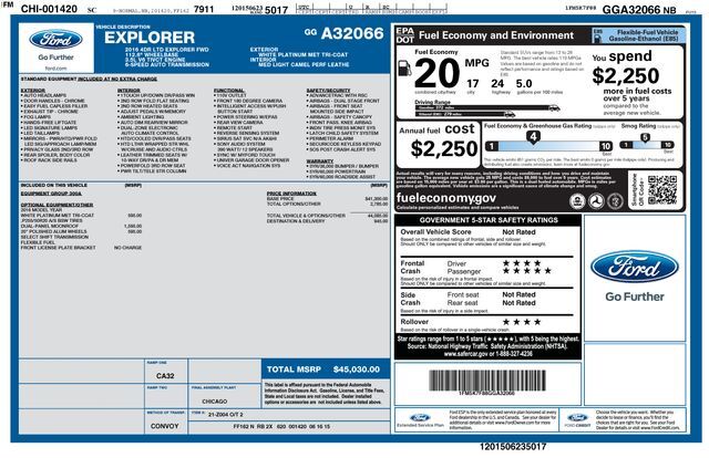 2016 Ford Explorer Limited Raleigh NC