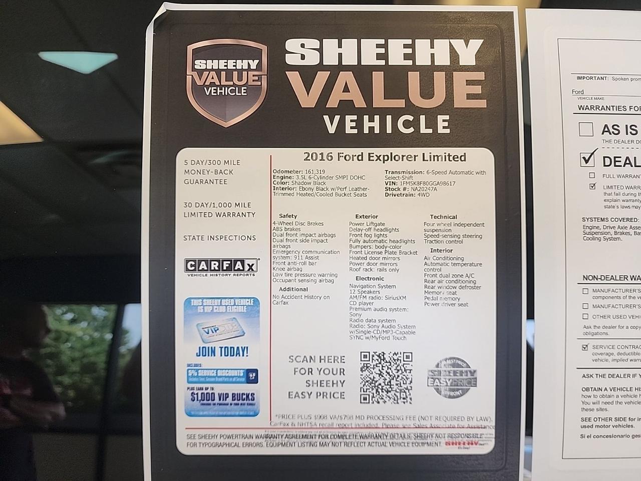 2016 Ford Explorer Limited Richmond VA