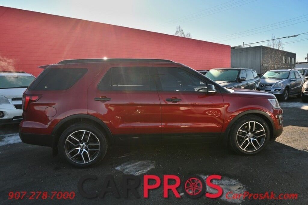 2016 Ford Explorer Sport - 4X4 - AutoStart - Power Leather Heated/Cooled Seats - Heated Steering Wheel - 2nd Row Captain Seats - Power 3rd Row - Seats 6 - Sony Speakers - Navigation - Bluetooth - Blind Sport Alert & Lane Departure - Power Liftgate - Rear Park Sensors Anchorage AK