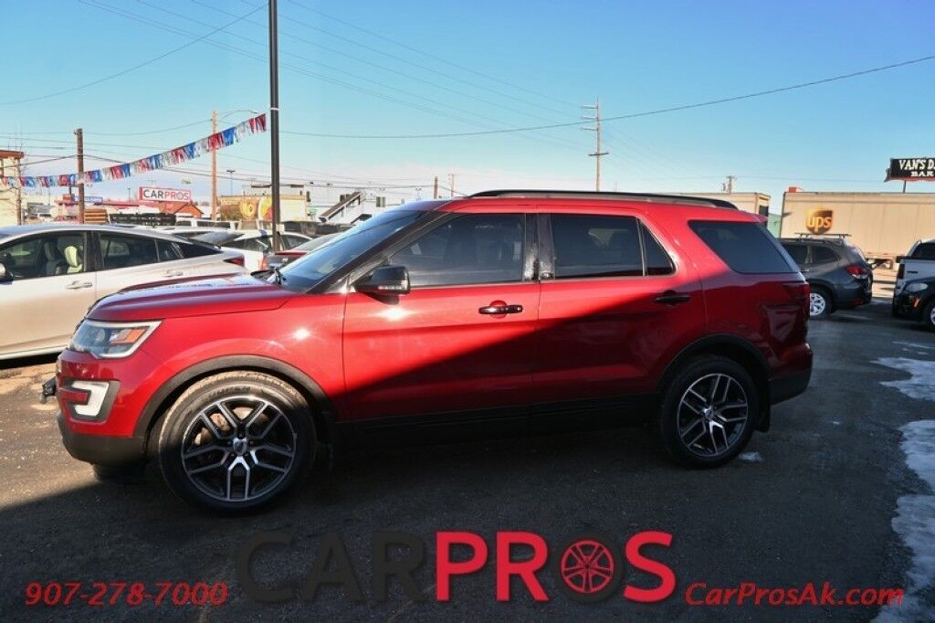 2016 Ford Explorer Sport - 4X4 - AutoStart - Power Leather Heated/Cooled Seats - Heated Steering Wheel - 2nd Row Captain Seats - Power 3rd Row - Seats 6 - Sony Speakers - Navigation - Bluetooth - Blind Sport Alert & Lane Departure - Power Liftgate - Rear Park Sensors Anchorage AK