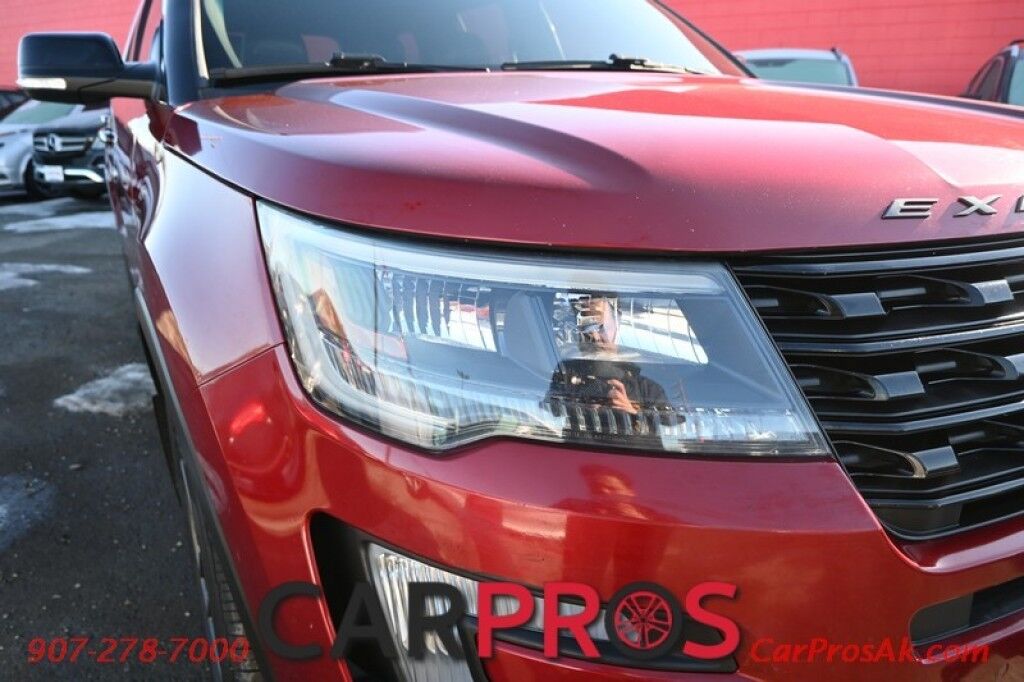 2016 Ford Explorer Sport - 4X4 - AutoStart - Power Leather Heated/Cooled Seats - Heated Steering Wheel - 2nd Row Captain Seats - Power 3rd Row - Seats 6 - Sony Speakers - Navigation - Bluetooth - Blind Sport Alert & Lane Departure - Power Liftgate - Rear Park Sensors Anchorage AK