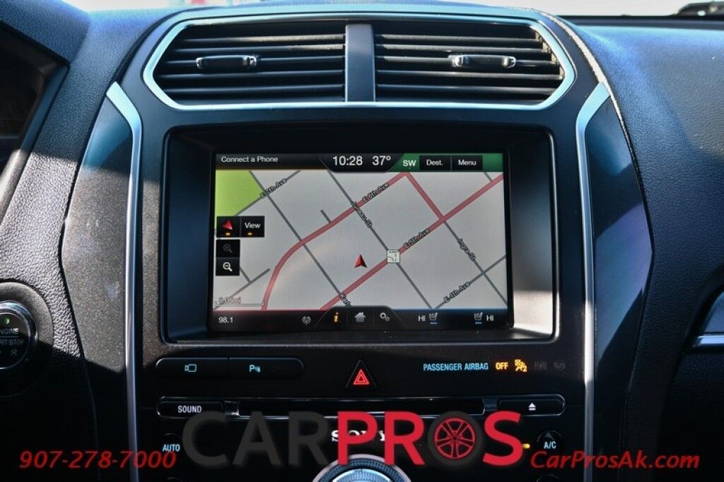 2016 Ford Explorer Sport - 4X4 - AutoStart - Power Leather Heated/Cooled Seats - Heated Steering Wheel - 2nd Row Captain Seats - Power 3rd Row - Seats 6 - Sony Speakers - Navigation - Bluetooth - Blind Sport Alert & Lane Departure - Power Liftgate - Rear Park Sensors Anchorage AK