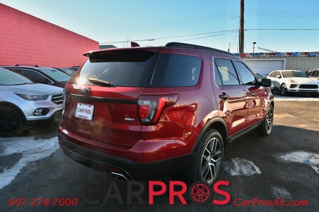 2016 Ford Explorer Sport - 4X4 - AutoStart - Power Leather Heated/Cooled Seats - Heated Steering Wheel - 2nd Row Captain Seats - Power 3rd Row - Seats 6 - Sony Speakers - Navigation - Bluetooth - Blind Sport Alert & Lane Departure - Power Liftgate - Rear Park Sensors Anchorage AK