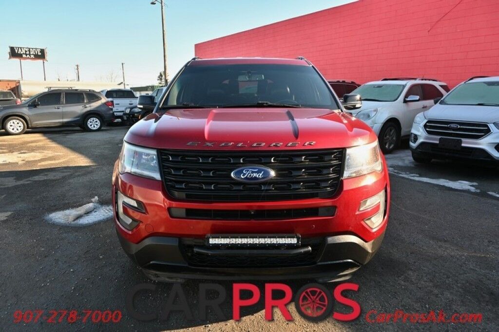 2016 Ford Explorer Sport - 4X4 - AutoStart - Power Leather Heated/Cooled Seats - Heated Steering Wheel - 2nd Row Captain Seats - Power 3rd Row - Seats 6 - Sony Speakers - Navigation - Bluetooth - Blind Sport Alert & Lane Departure - Power Liftgate - Rear Park Sensors Anchorage AK