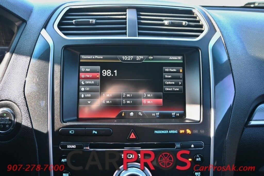 2016 Ford Explorer Sport - 4X4 - AutoStart - Power Leather Heated/Cooled Seats - Heated Steering Wheel - 2nd Row Captain Seats - Power 3rd Row - Seats 6 - Sony Speakers - Navigation - Bluetooth - Blind Sport Alert & Lane Departure - Power Liftgate - Rear Park Sensors Anchorage AK