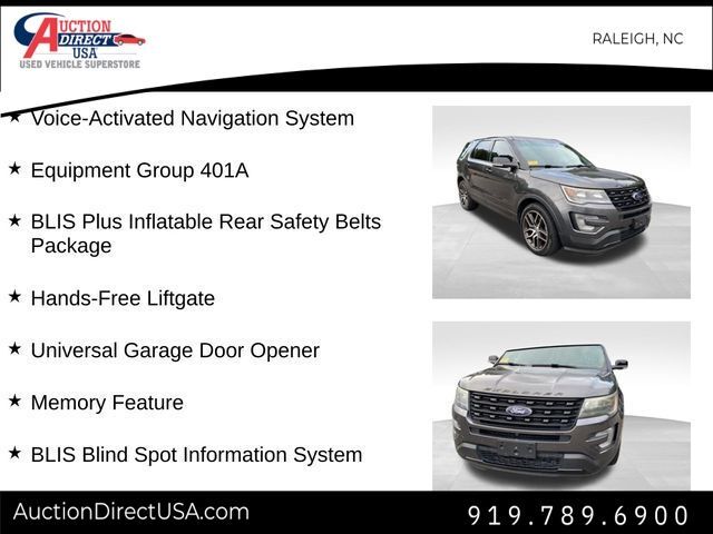 2016 Ford Explorer Sport Raleigh NC