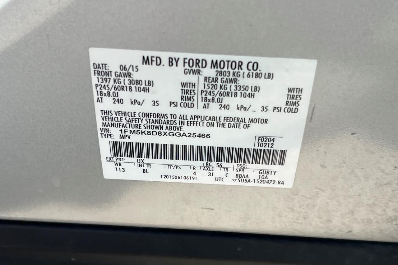 2016 Ford Explorer XLT Roseville CA