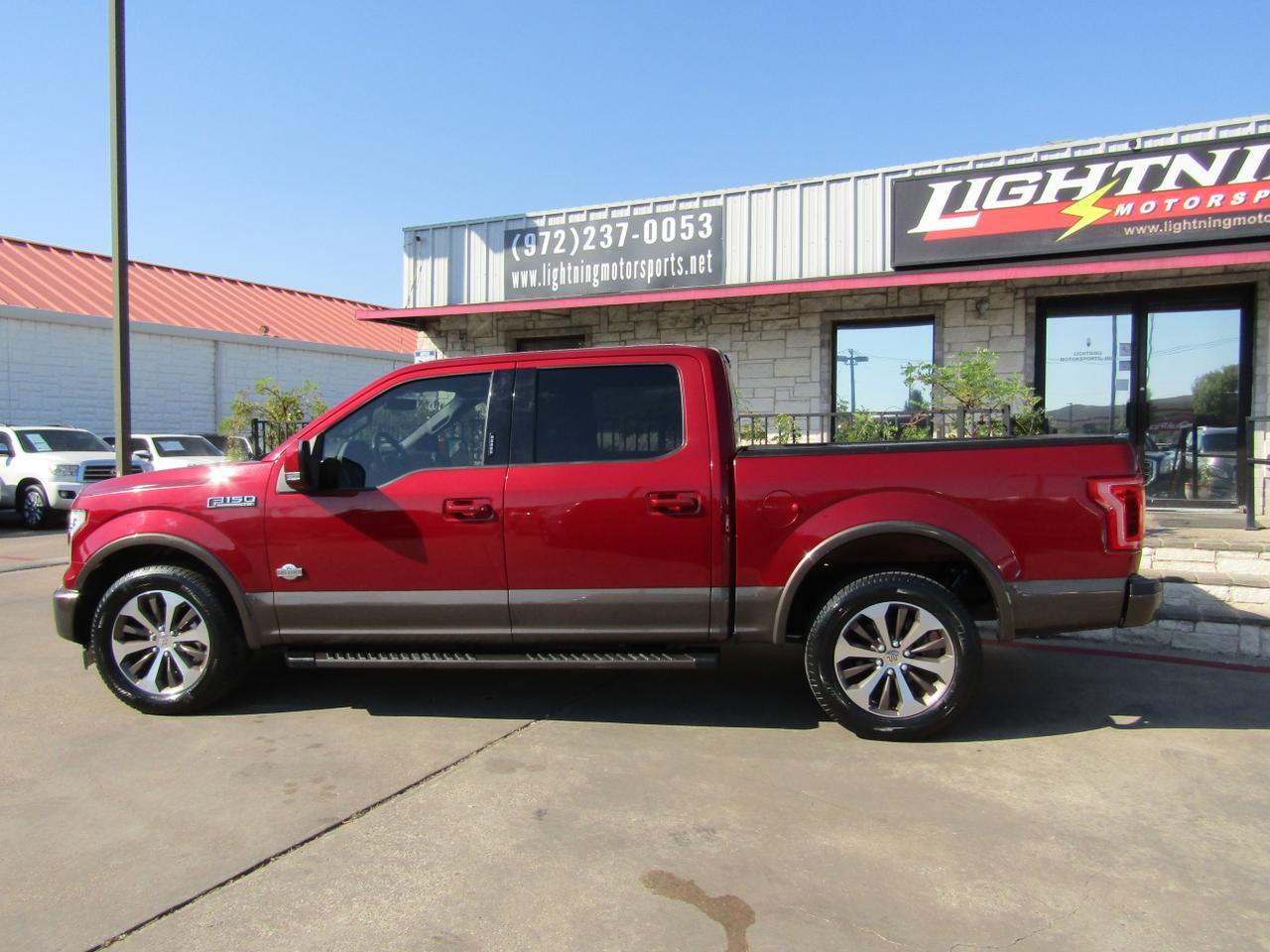 2016 Ford F-150 2WD SuperCrew 145 King Ranch Grand Prairie TX