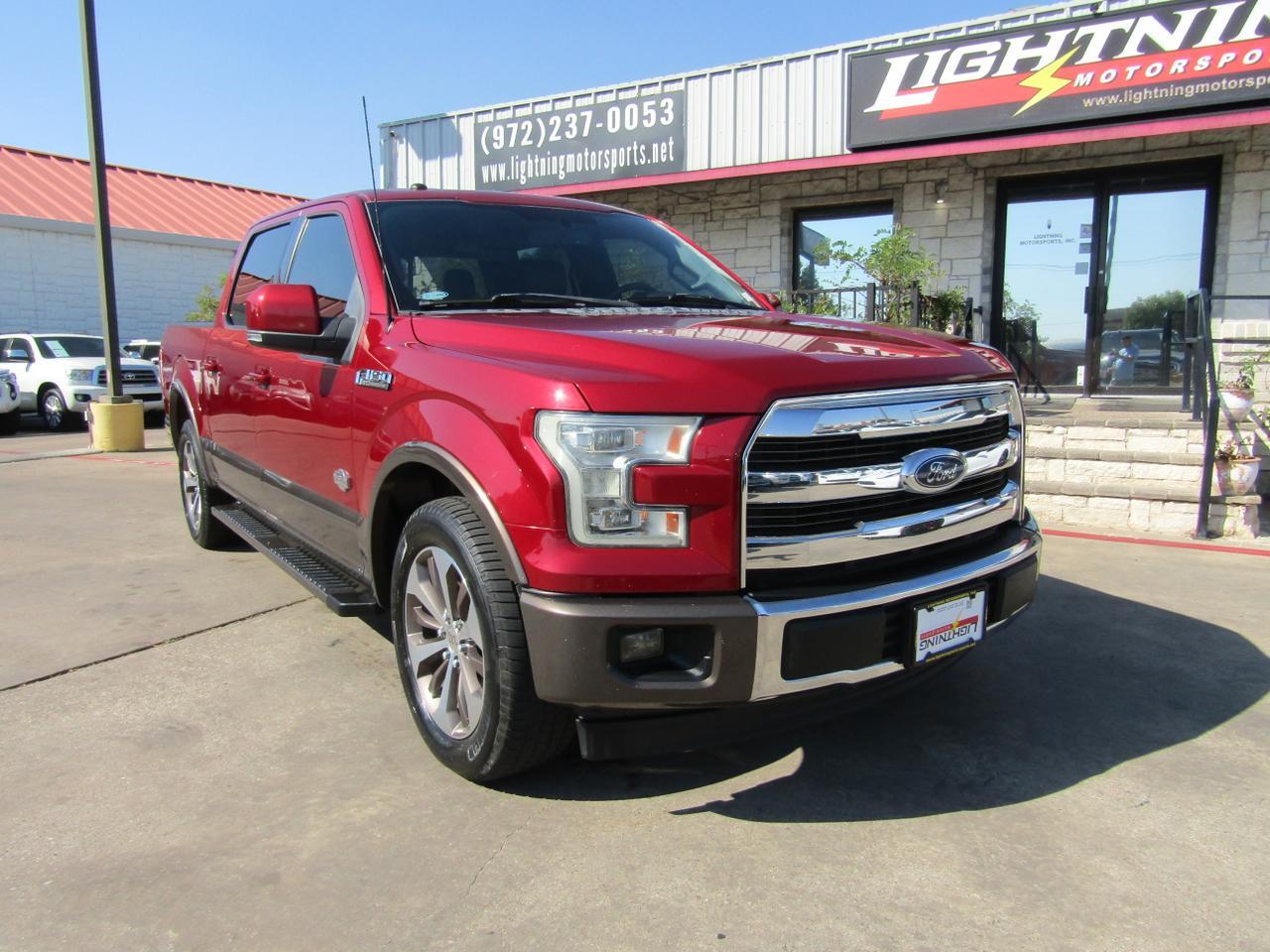 2016 Ford F-150 2WD SuperCrew 145 King Ranch Grand Prairie TX