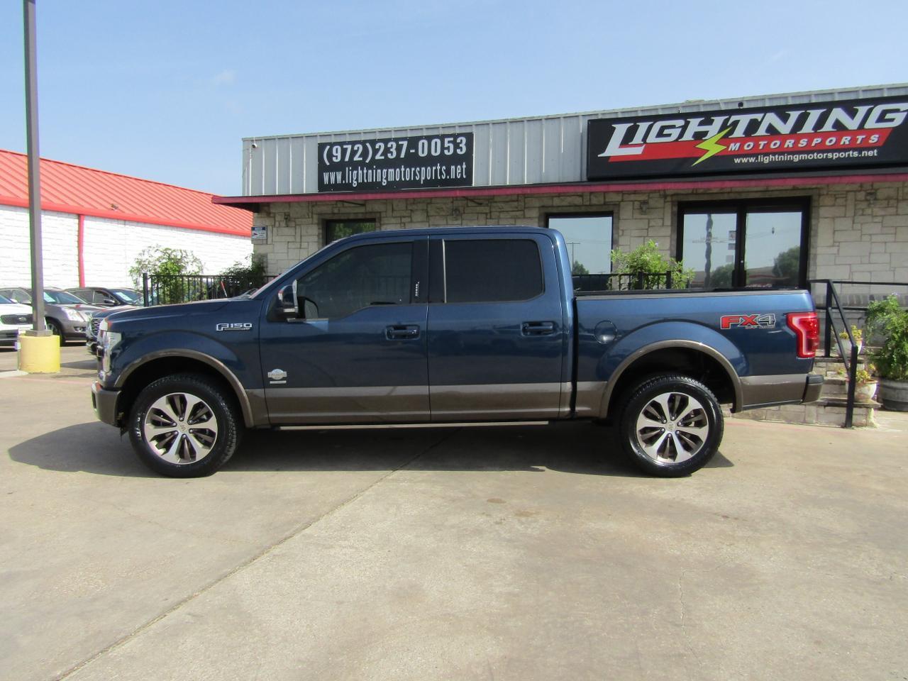 2016 Ford F-150 4WD SuperCrew 145 King Ranch Grand Prairie TX