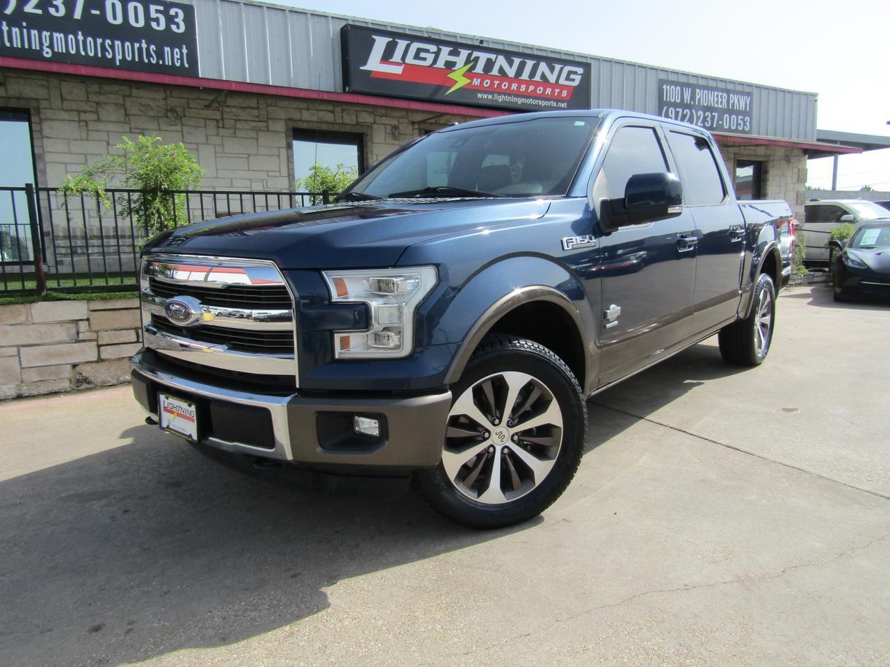 2016 Ford F-150 4WD SuperCrew 145 King Ranch Grand Prairie TX