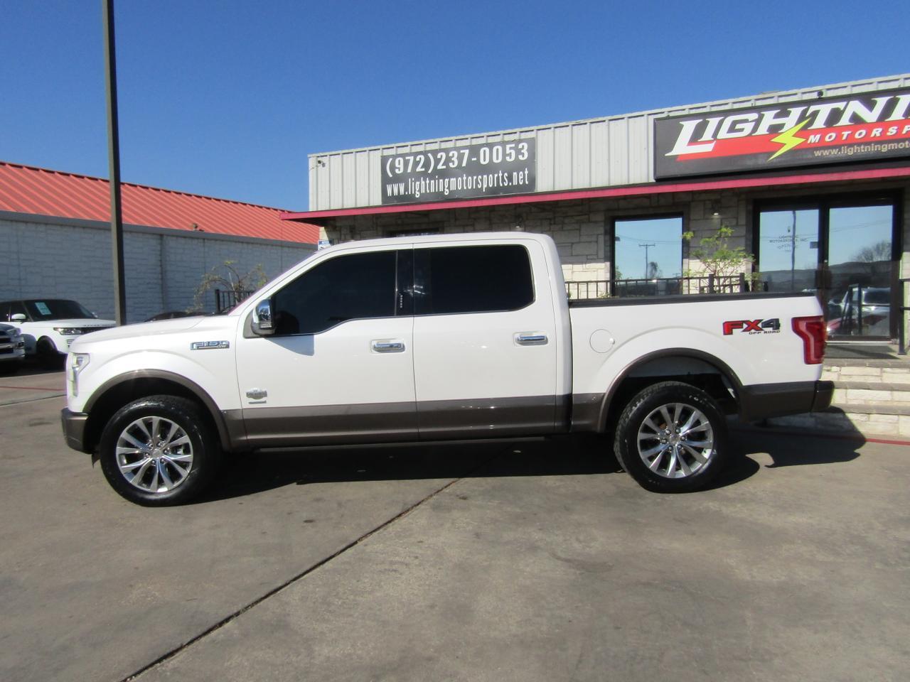 2016 Ford F-150 4WD SuperCrew 145 King Ranch Grand Prairie TX