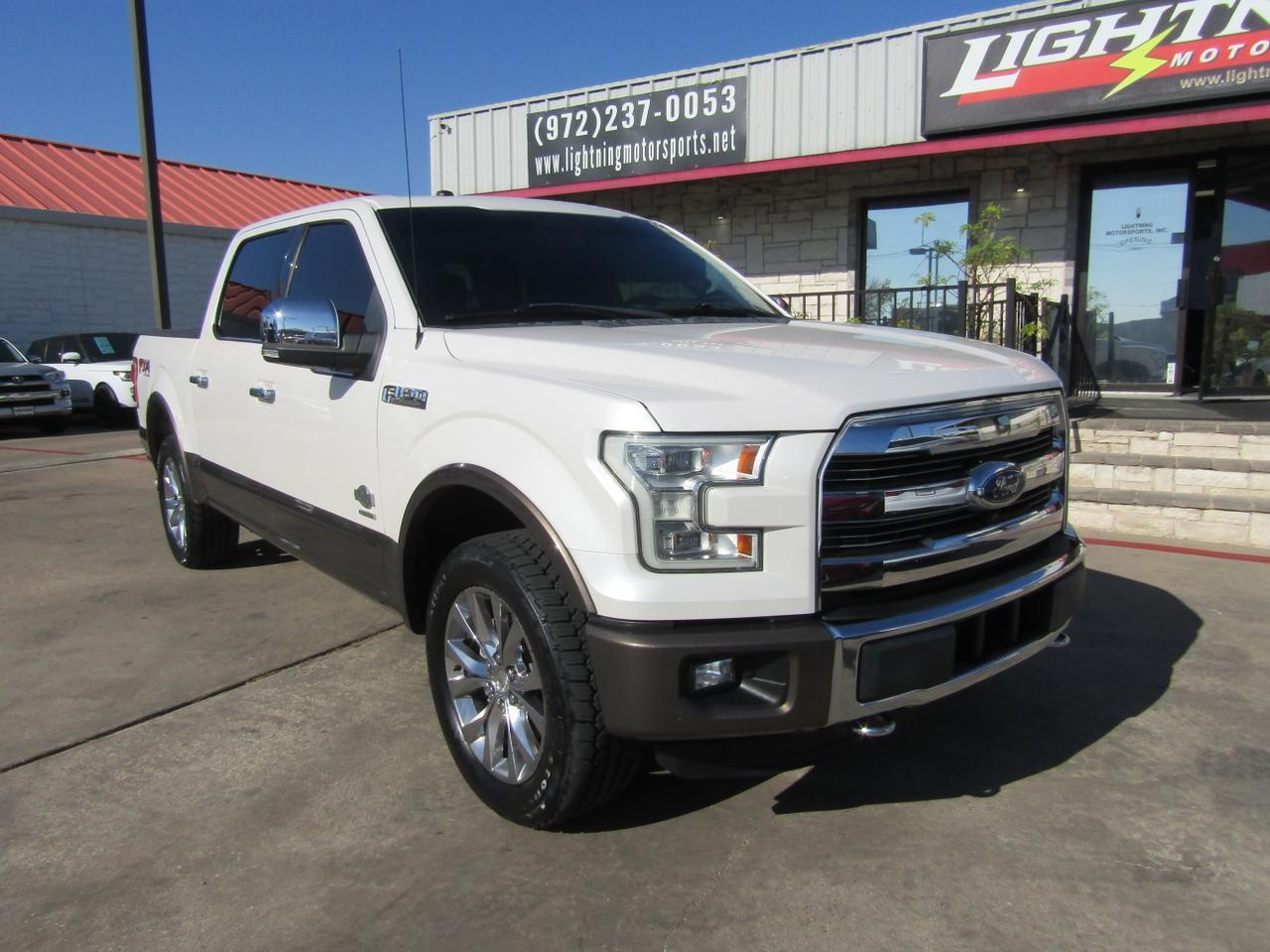 2016 Ford F-150 4WD SuperCrew 145 King Ranch Grand Prairie TX