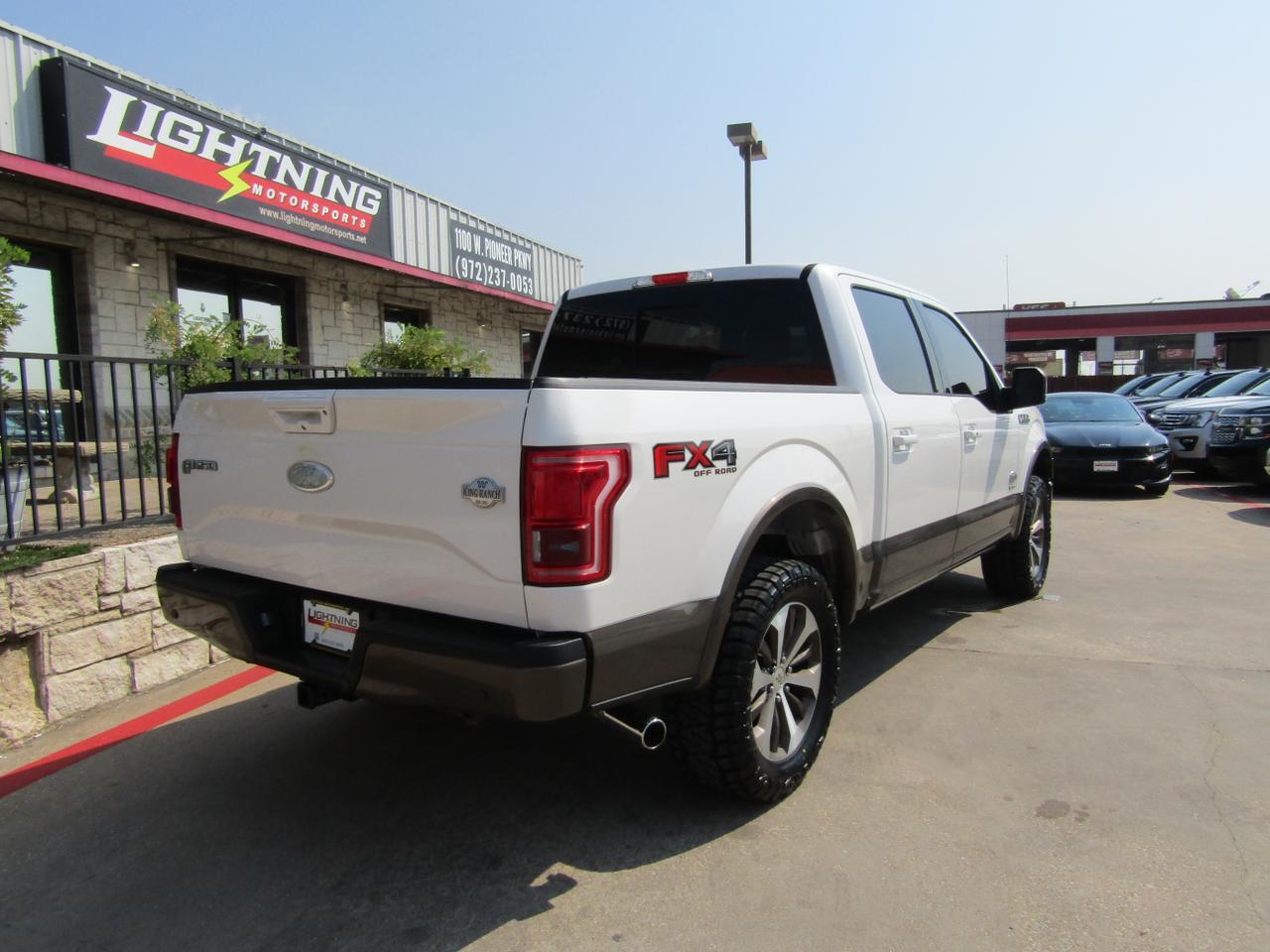 2016 Ford F-150 4WD SuperCrew 145 King Ranch Grand Prairie TX