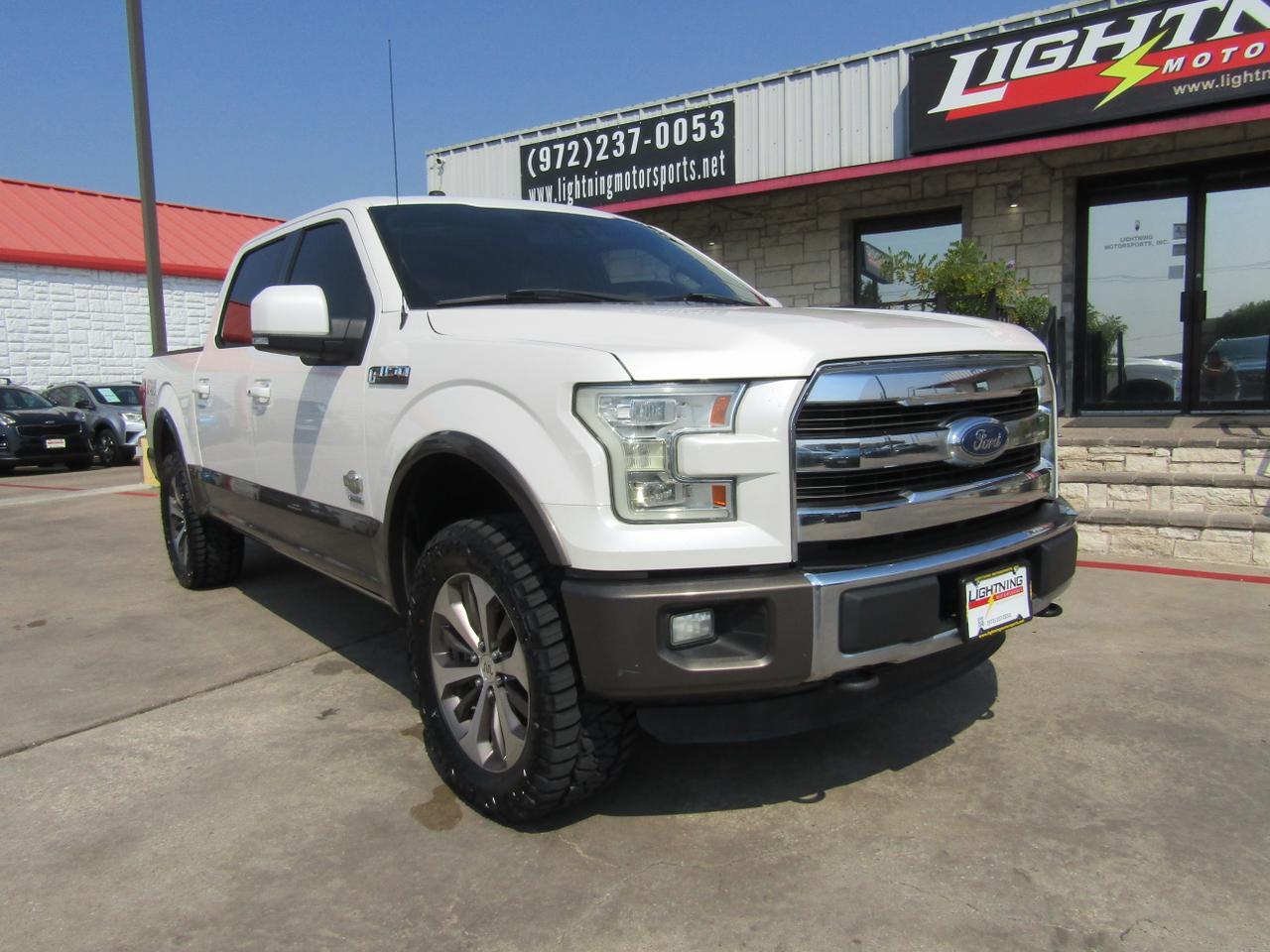 2016 Ford F-150 4WD SuperCrew 145 King Ranch Grand Prairie TX