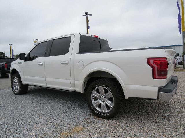 2016 Ford F-150 4WD SuperCrew 145 Lariat Wilson NC