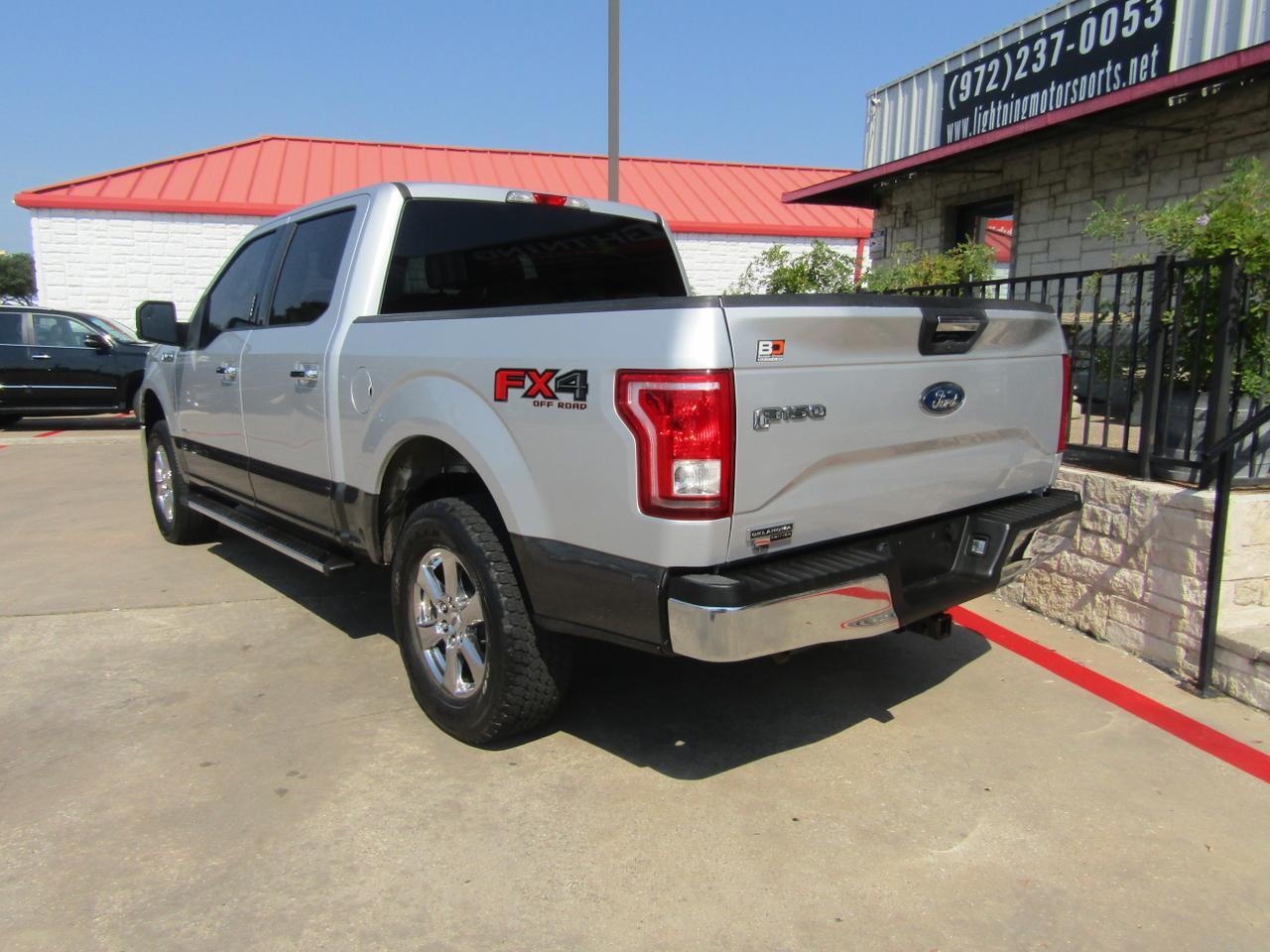 2016 Ford F-150 4WD SuperCrew 145 XLT Grand Prairie TX