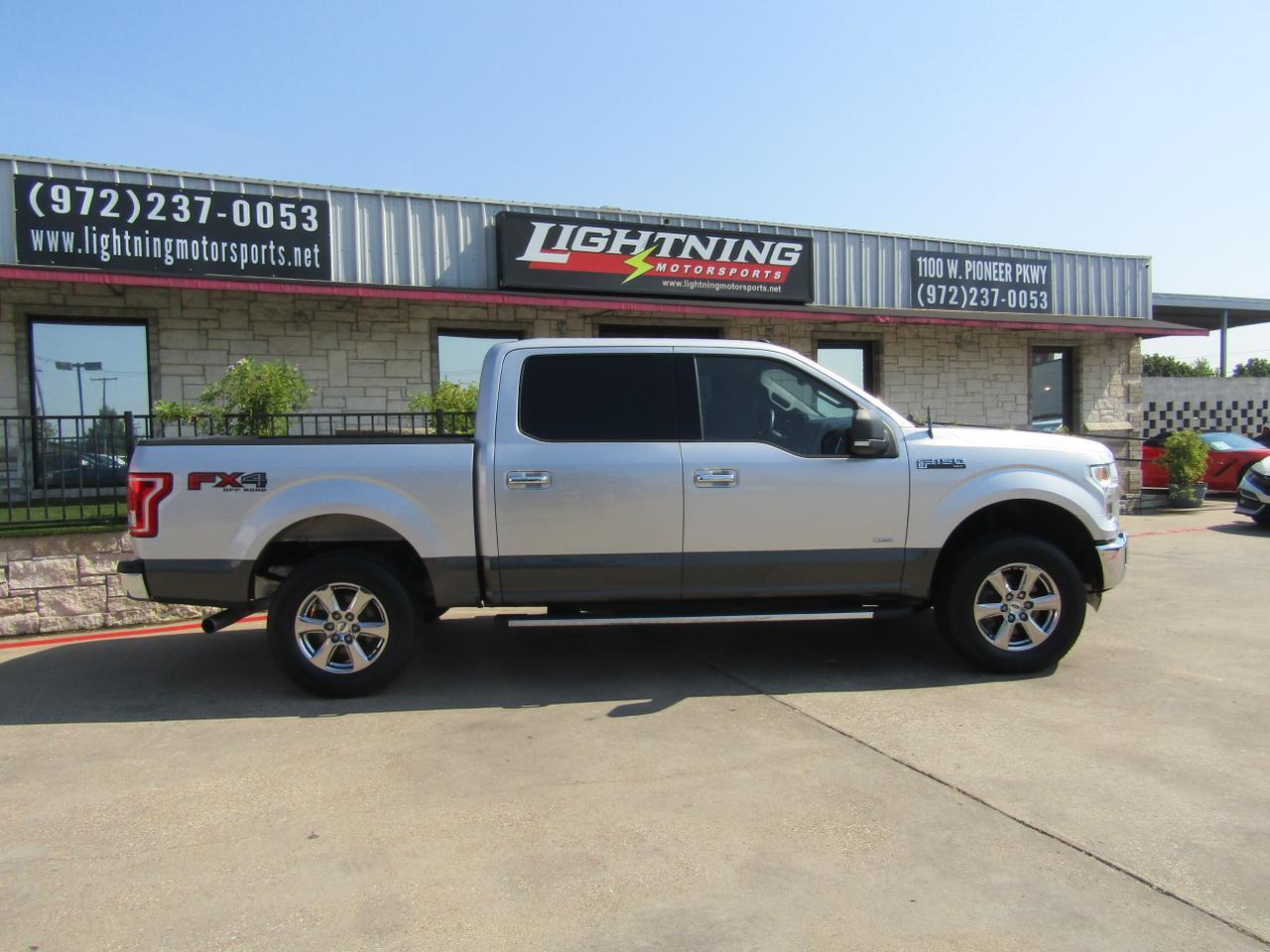 2016 Ford F-150 4WD SuperCrew 145 XLT Grand Prairie TX