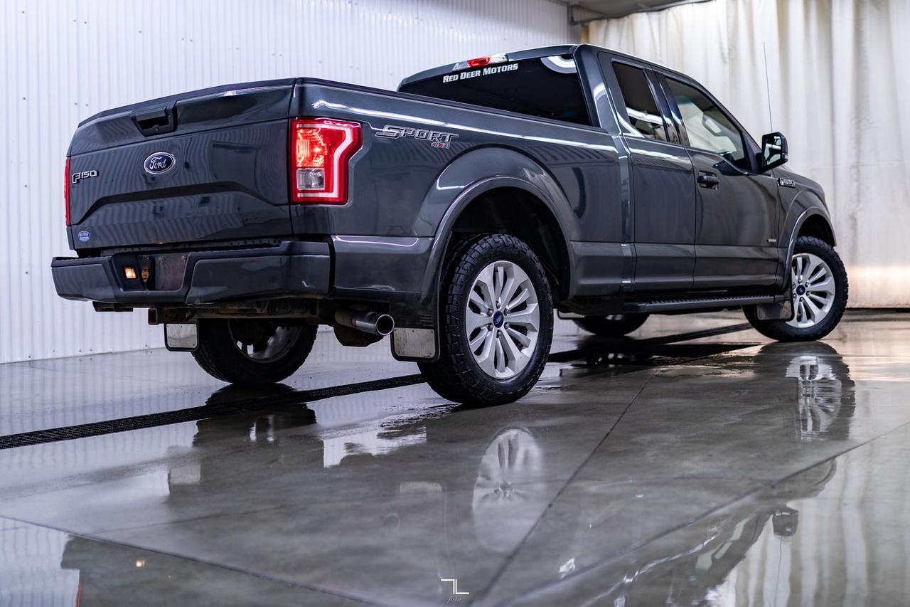 2016 Ford F-150 4x4 Super Cab XLT Sport BCam Red Deer AB