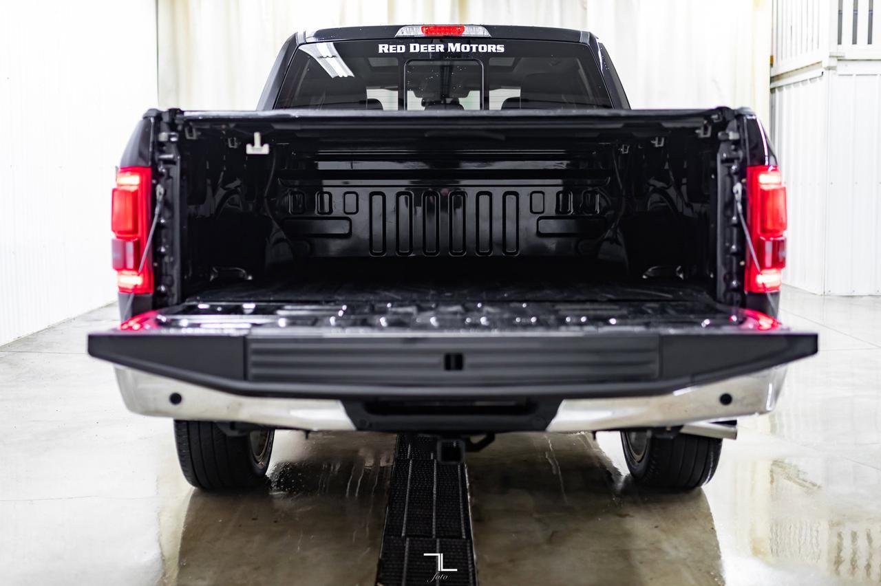 2016 Ford F-150 4x4 Super Crew Lariat FX4 Leather Roof Nav Red Deer AB