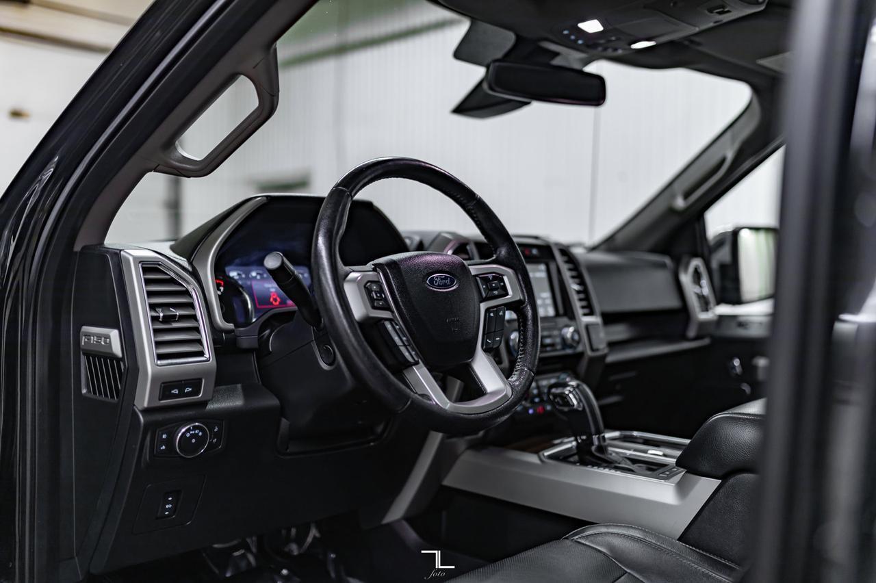 2016 Ford F-150 4x4 Super Crew Lariat FX4 Leather Roof Nav Red Deer AB